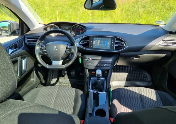 Peugeot 308 cena 36500 przebieg: 164000, rok produkcji 2015 z Głubczyce małe 301